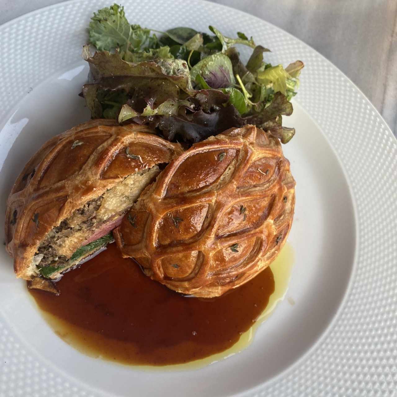 Beef wellington