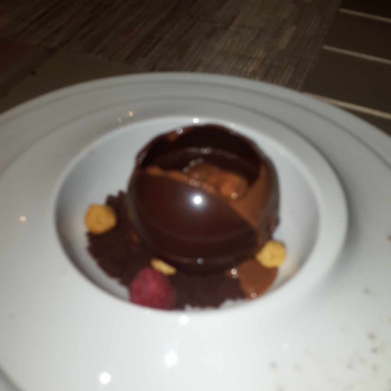 esfera de chocolate 