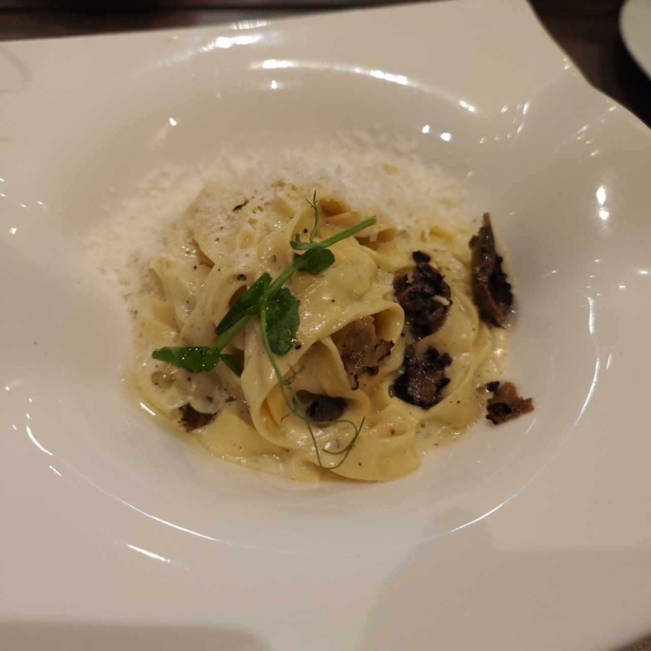 Tagliatelle cacio, Pepe e Tartufo