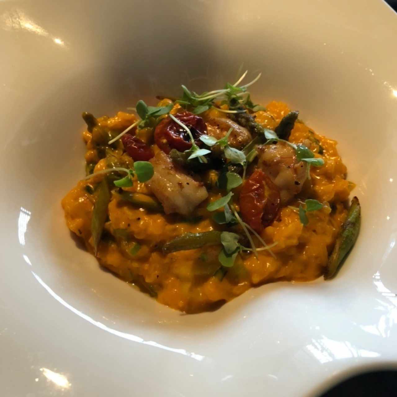 Risotto de langosta (solo en temporada)