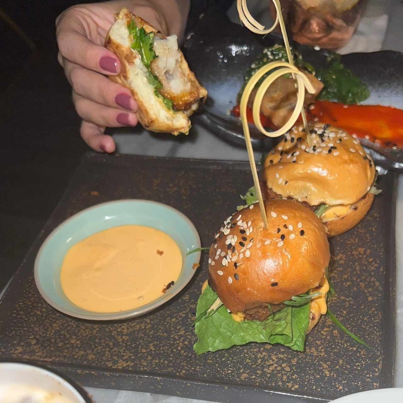 Rock Prawn Sliders