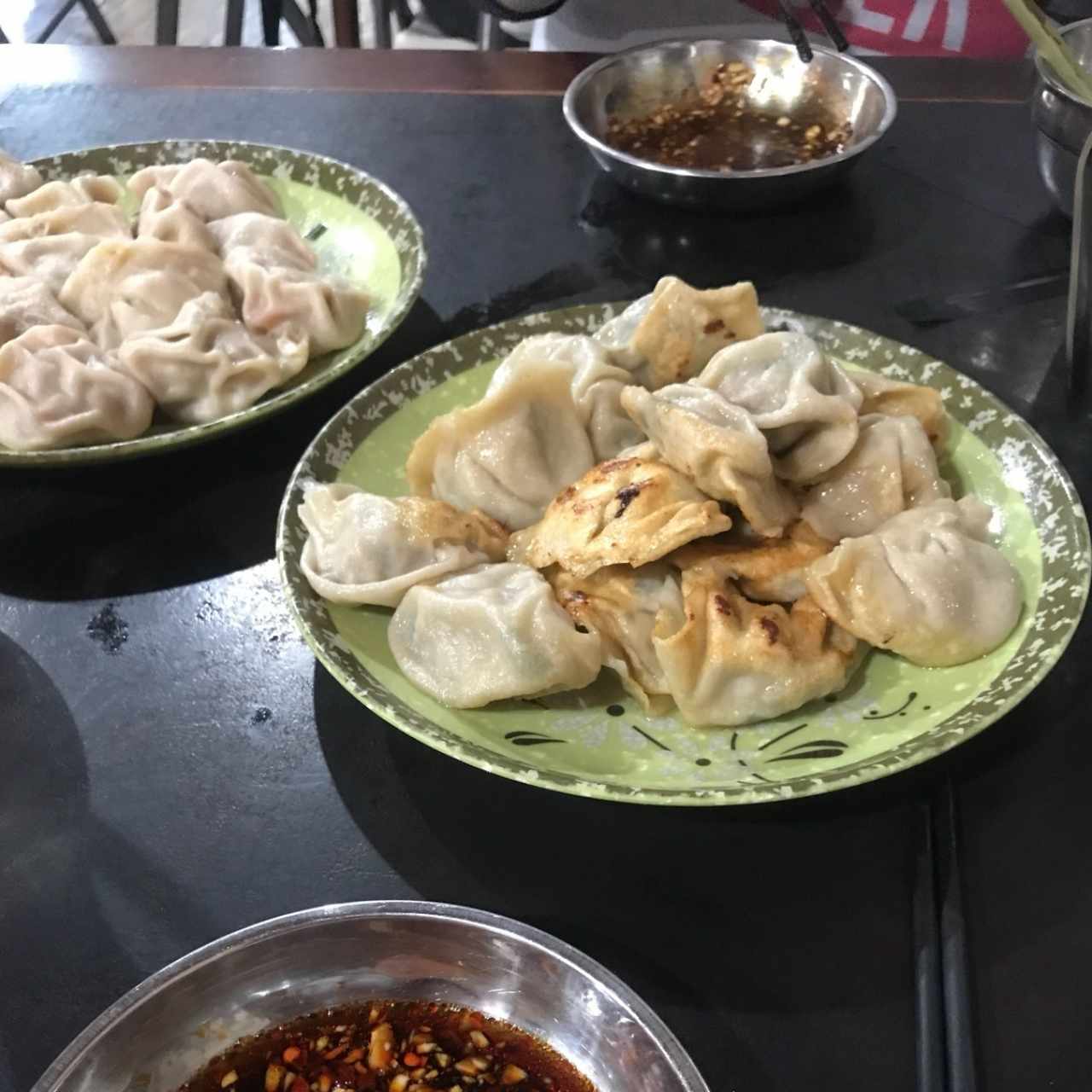 Dumplings hervidos y fritos