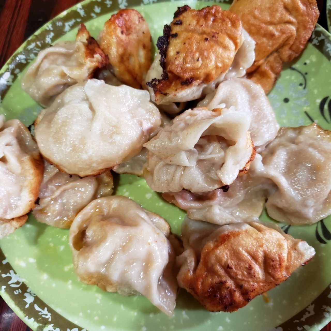 Dumpling frito de Kimchi