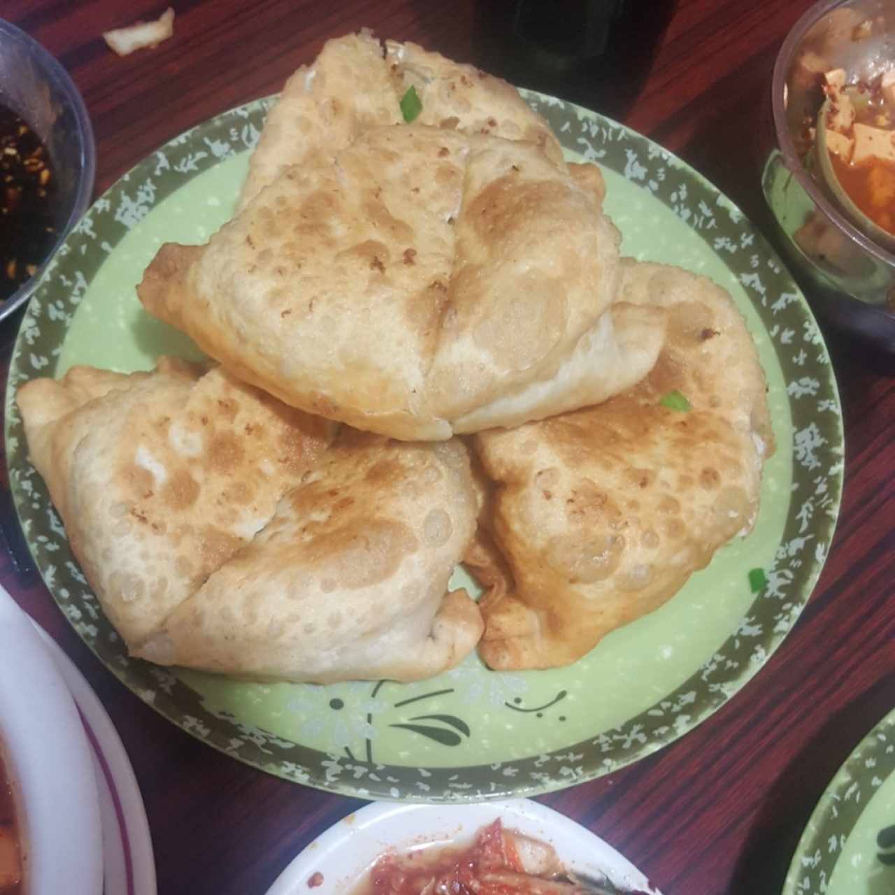 empanadas de cebollina y huevo