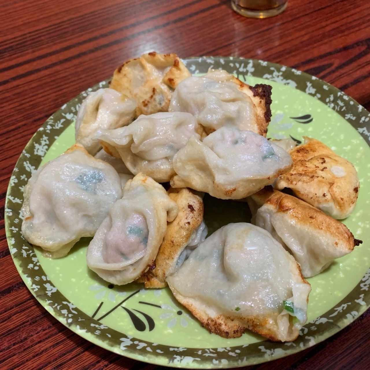 Dumplings fritos de Cerdo con Puerro