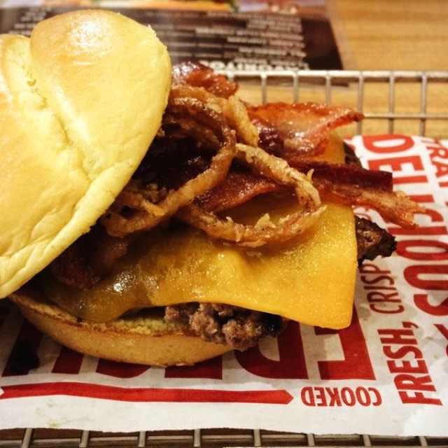 BBQ Bacon and Cheddar Burger