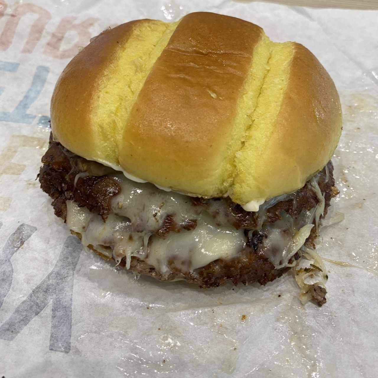 Double truffle mushroom swiss