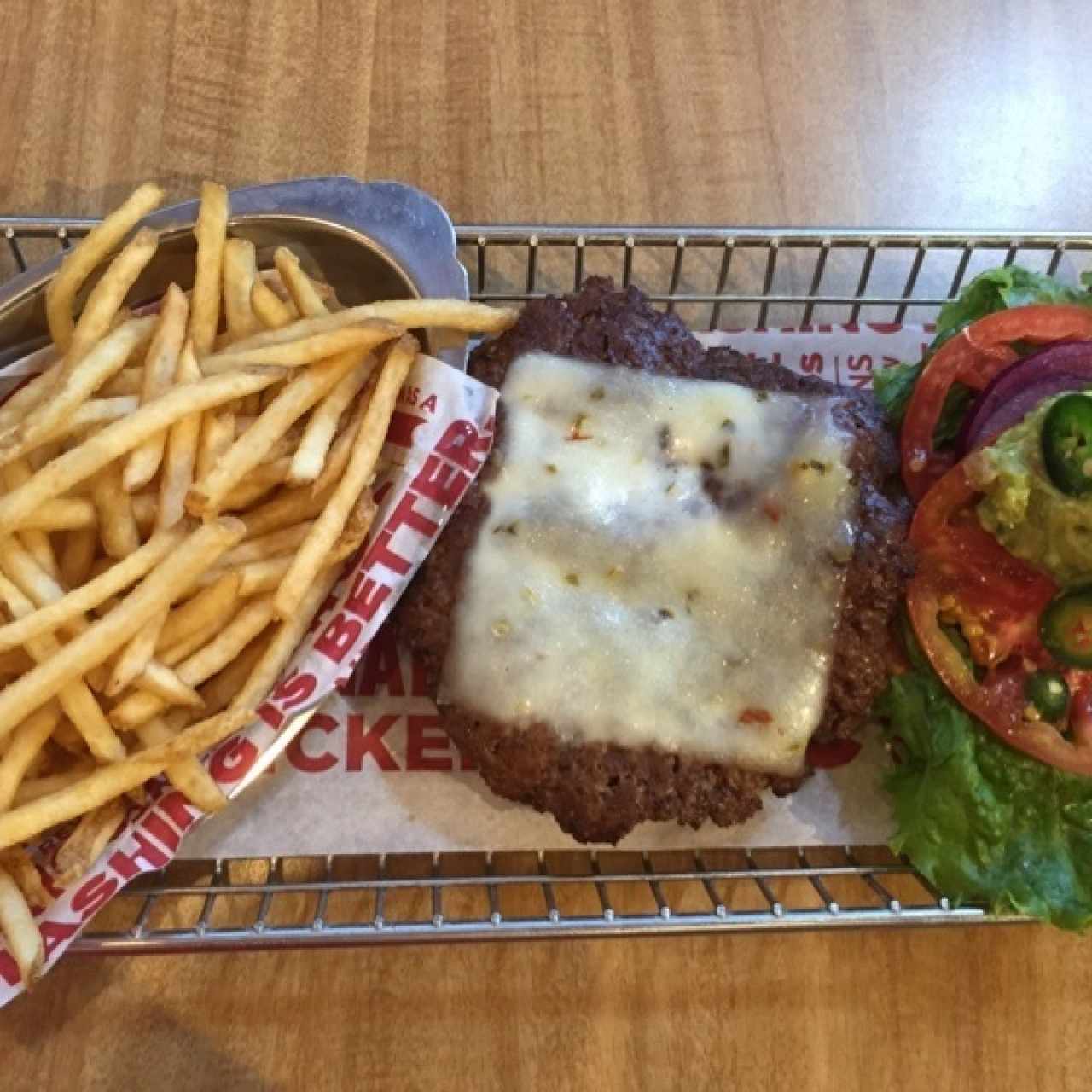 spicy jalapeño burger