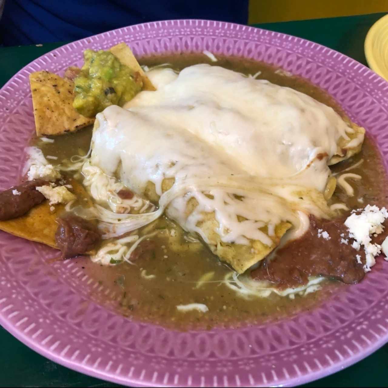 enchiladas de cerdo en salsa verde 