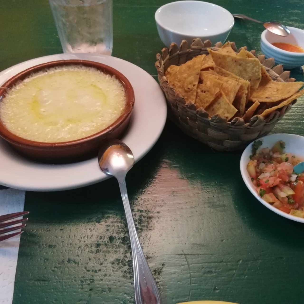 queso fundido sencillo