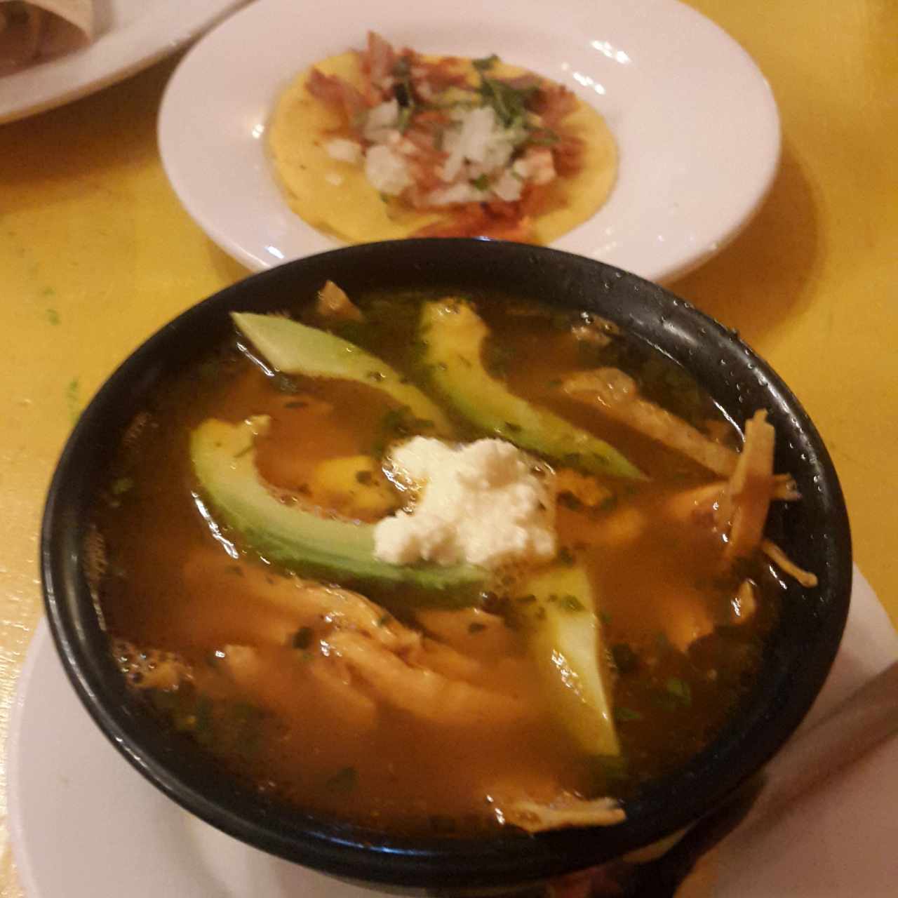 Sopa de tortilla