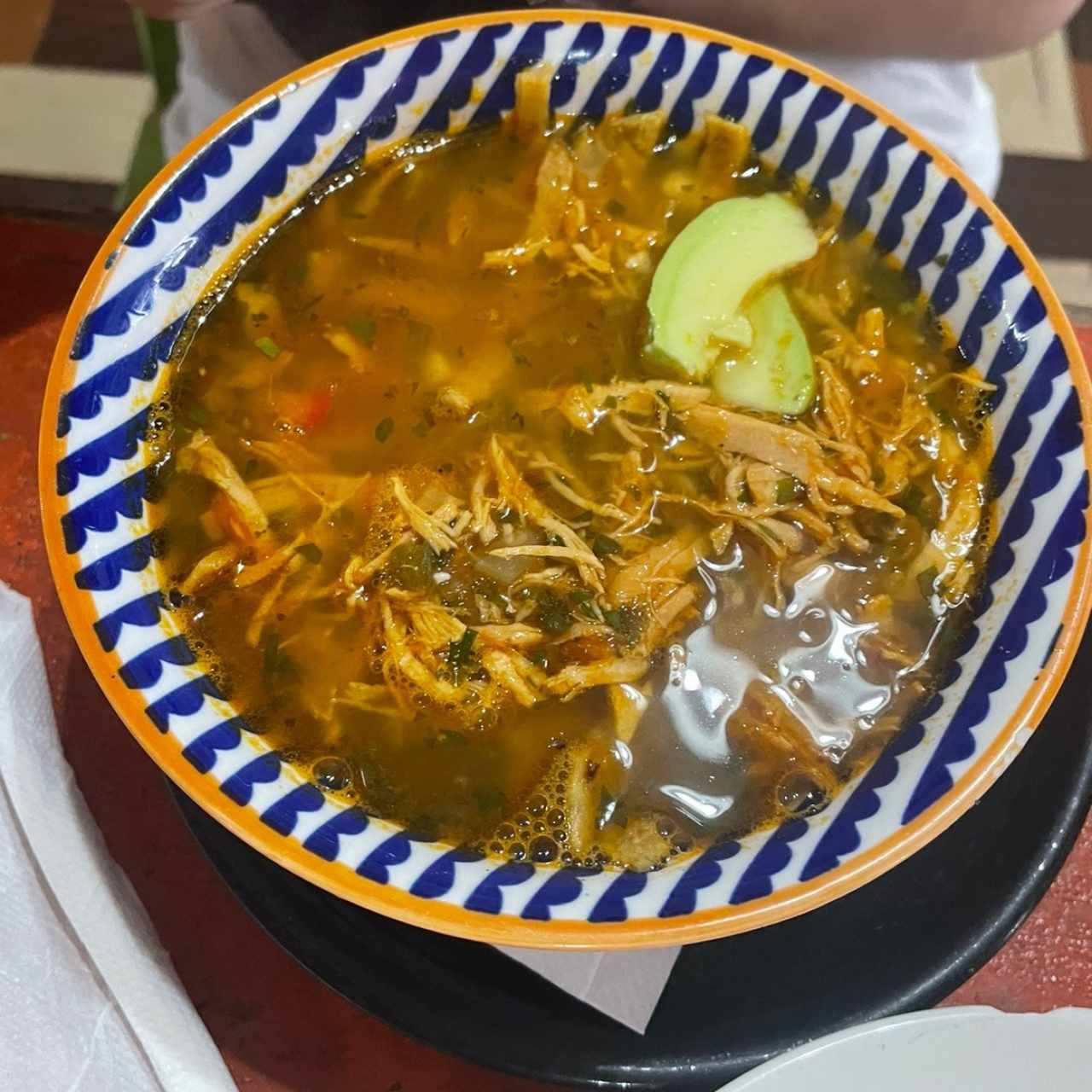 Sopa de Tortilla de la Casa