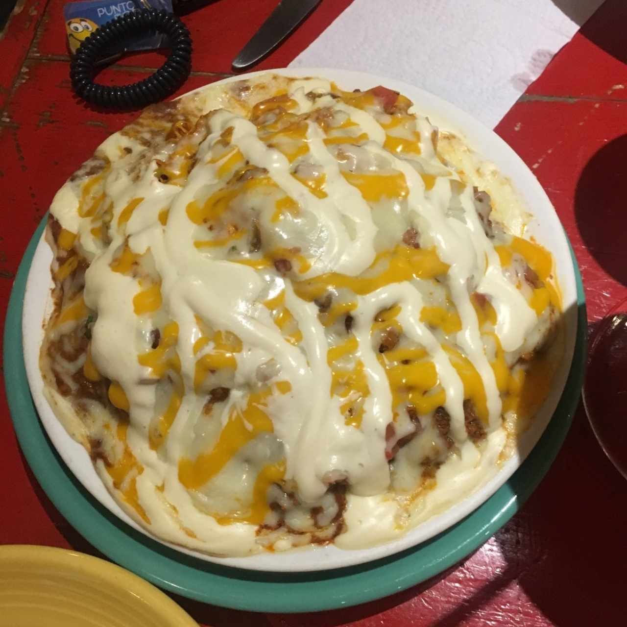 nachos charro mexicano