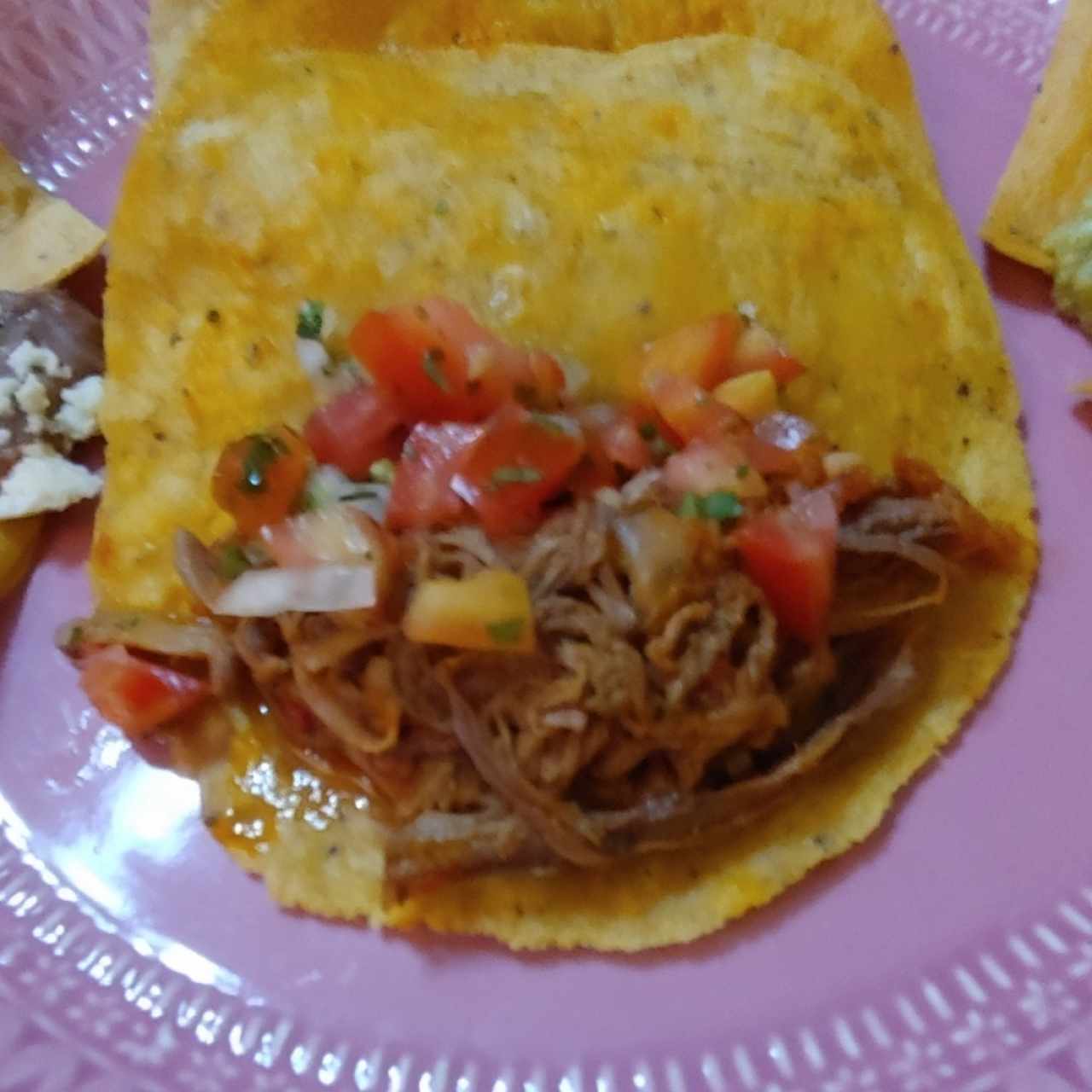 taco de carne