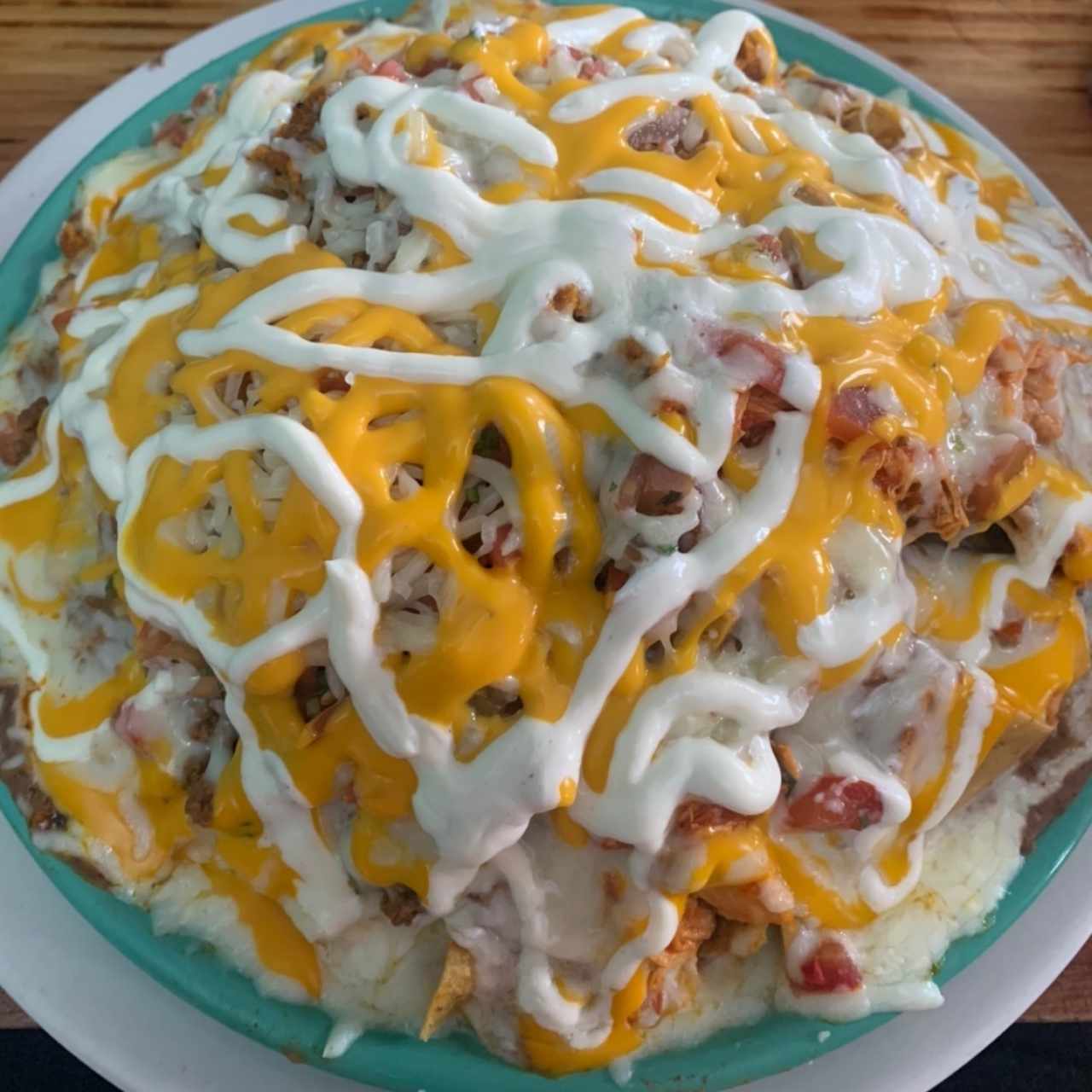 Nachos charro mexicano