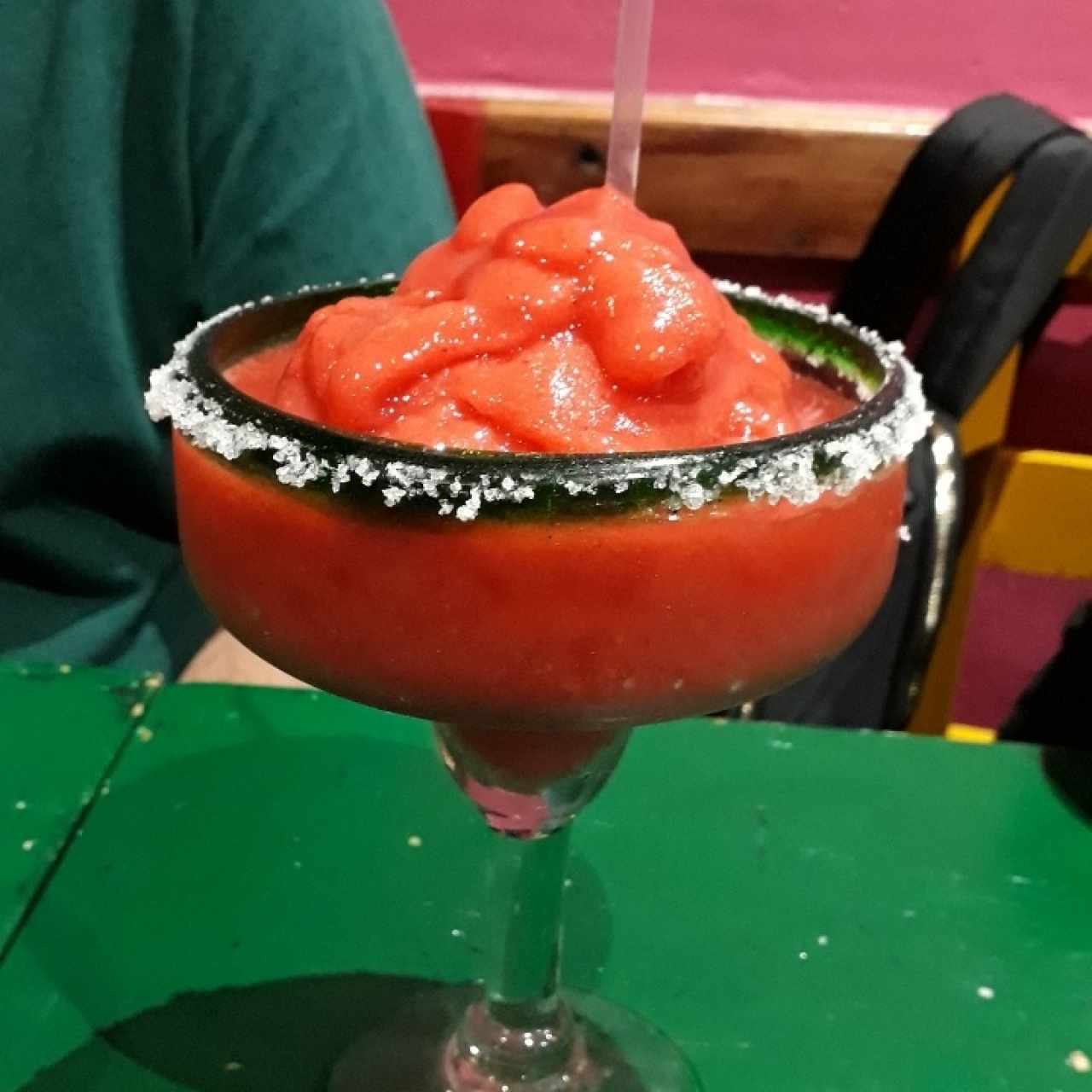 margarita frozen de fresa