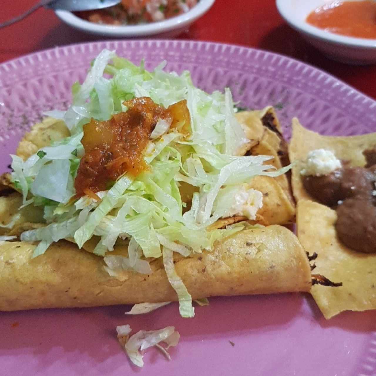 Flautas de Pollo