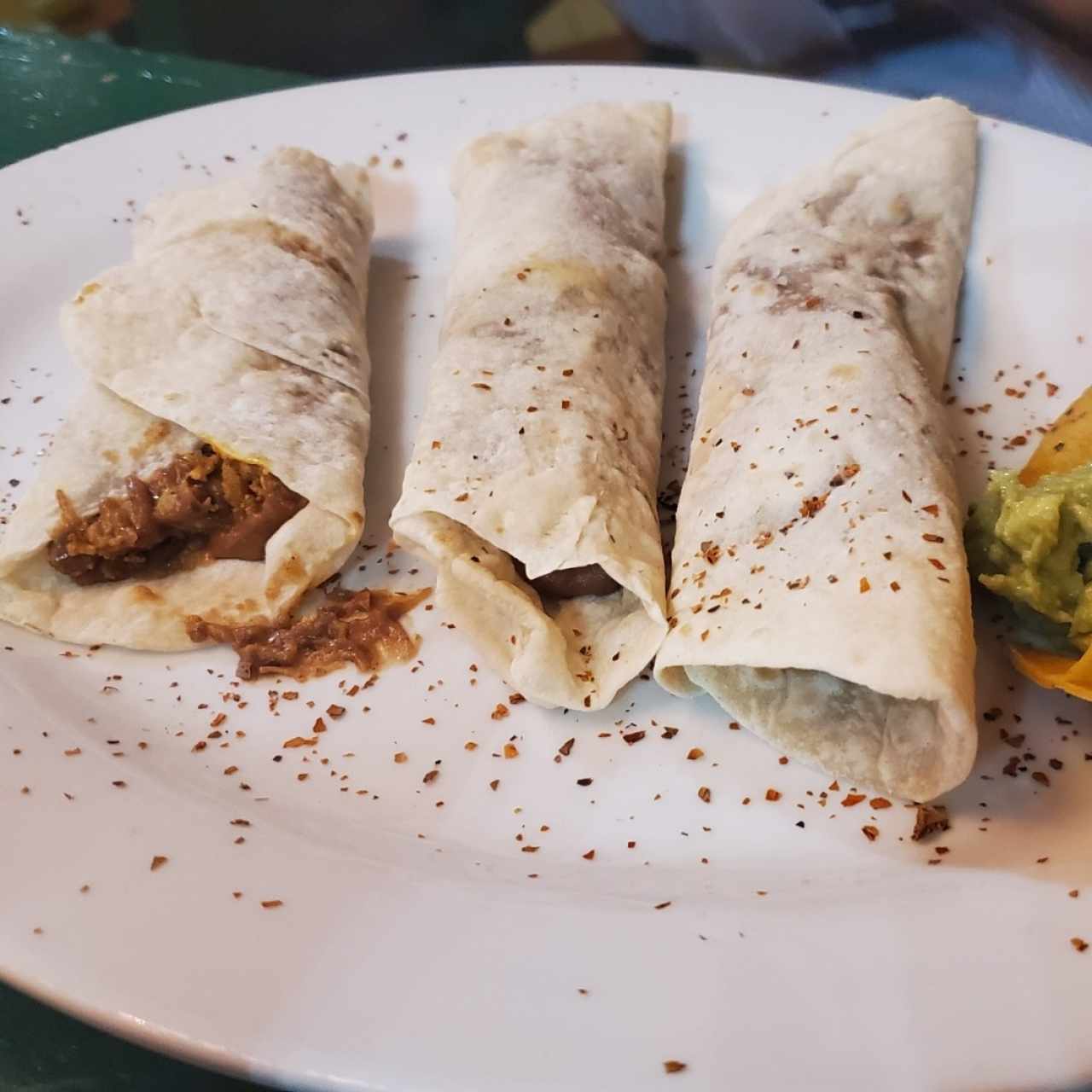 Mini burritos mixtos