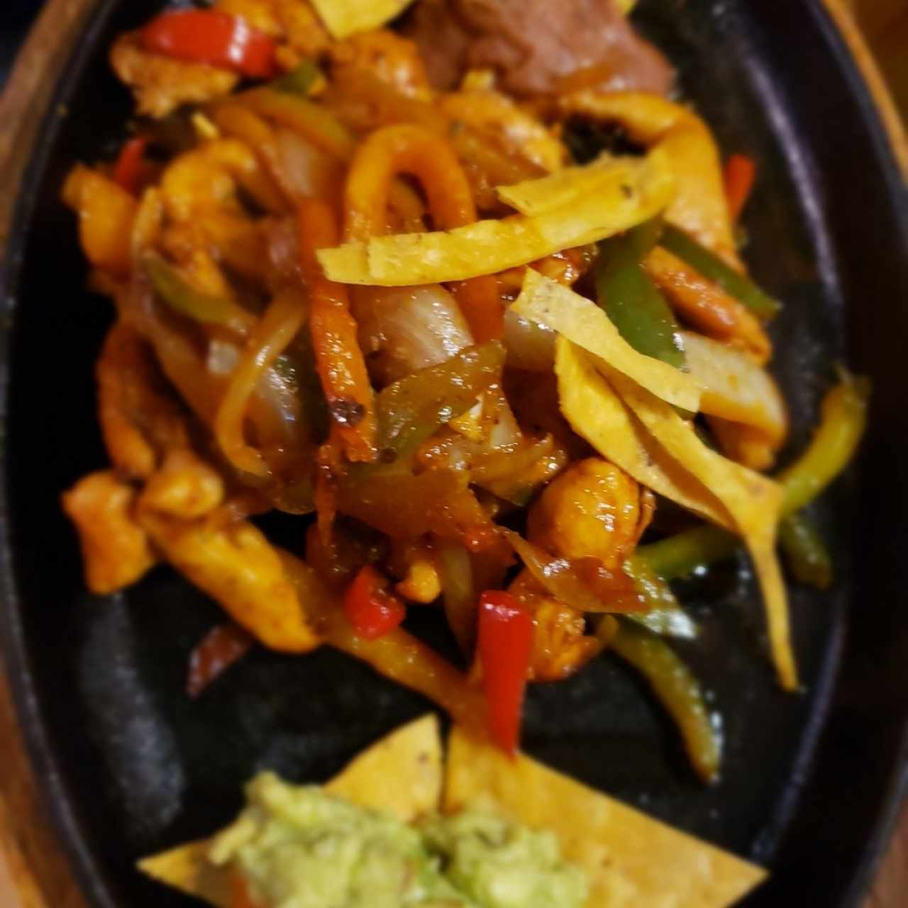 fajitas de pollo🤤