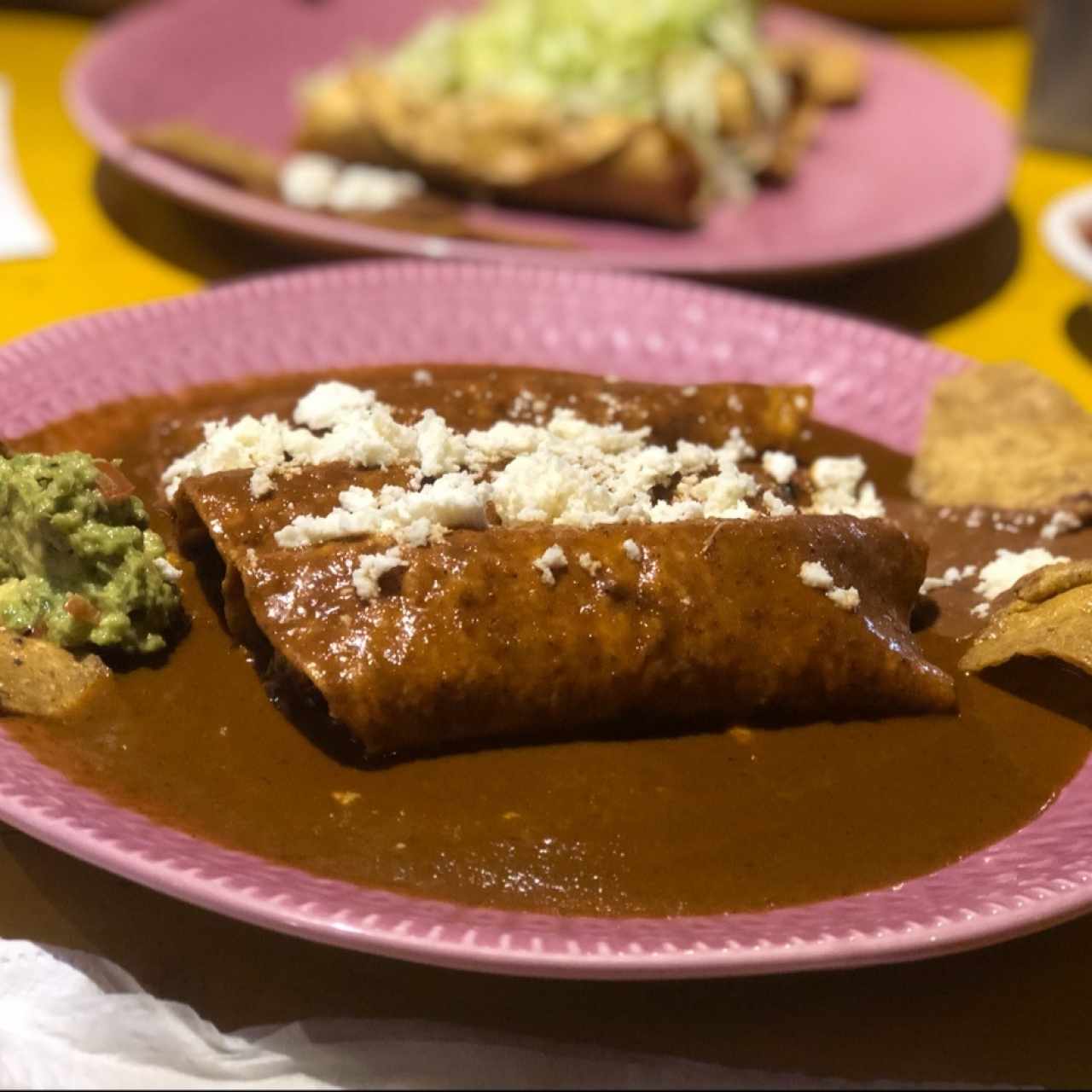 enchilada de mole