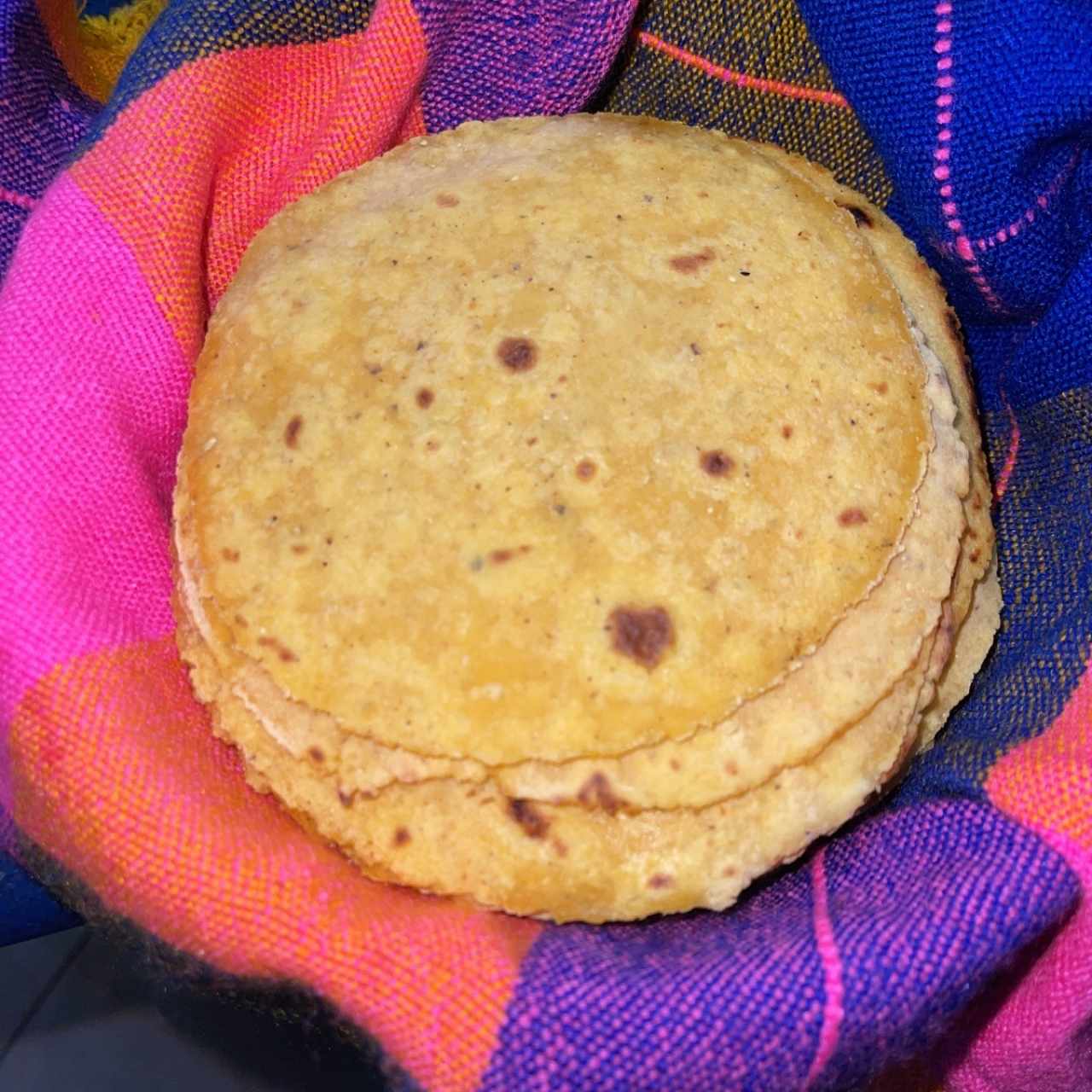 Tortilla de maíz