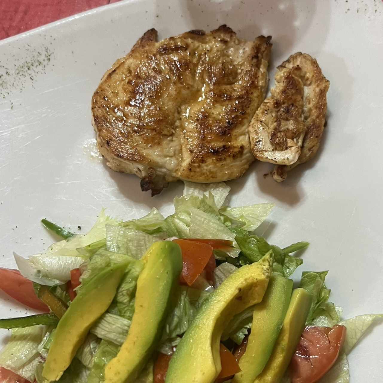 Pollo a la parrilla