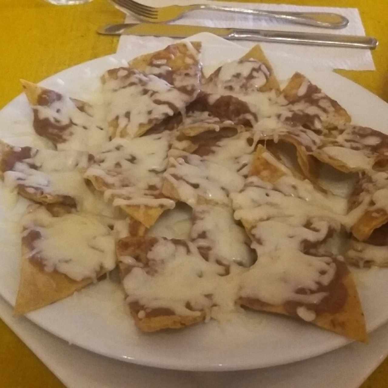 Nachos sencillo