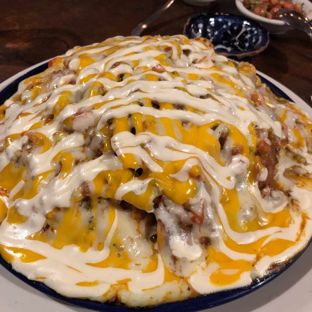 nachos charro mexicano