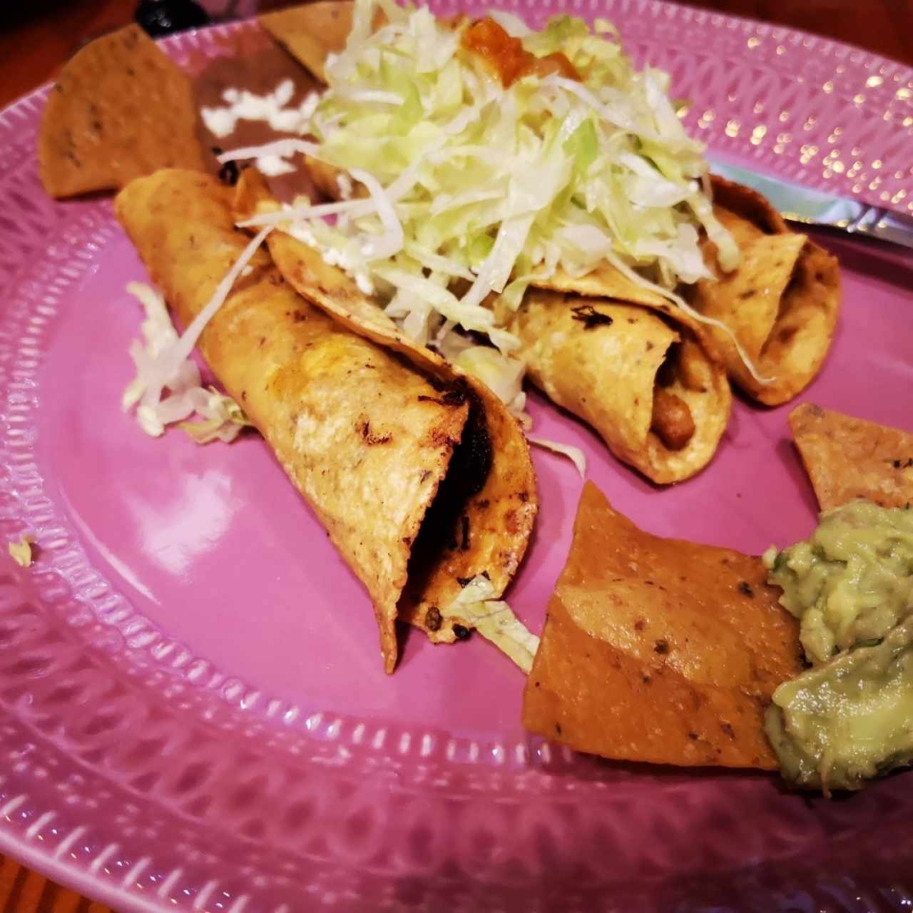 Tacos Fritos Mixtos 