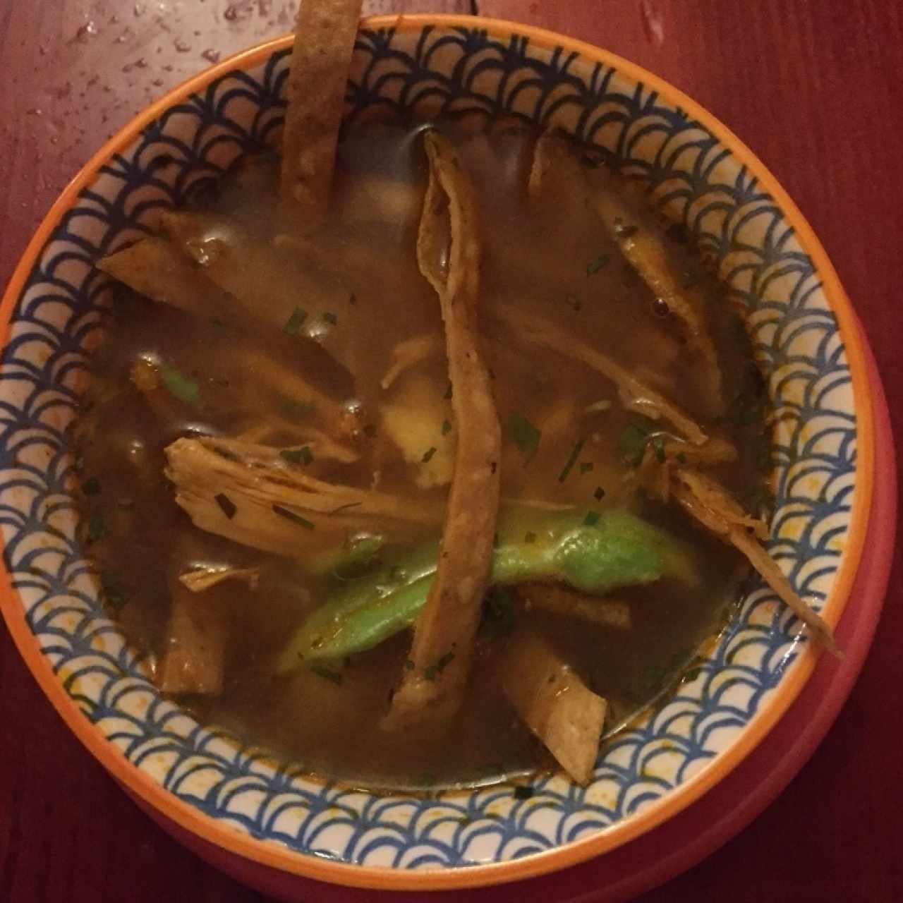 sopa de tortilla