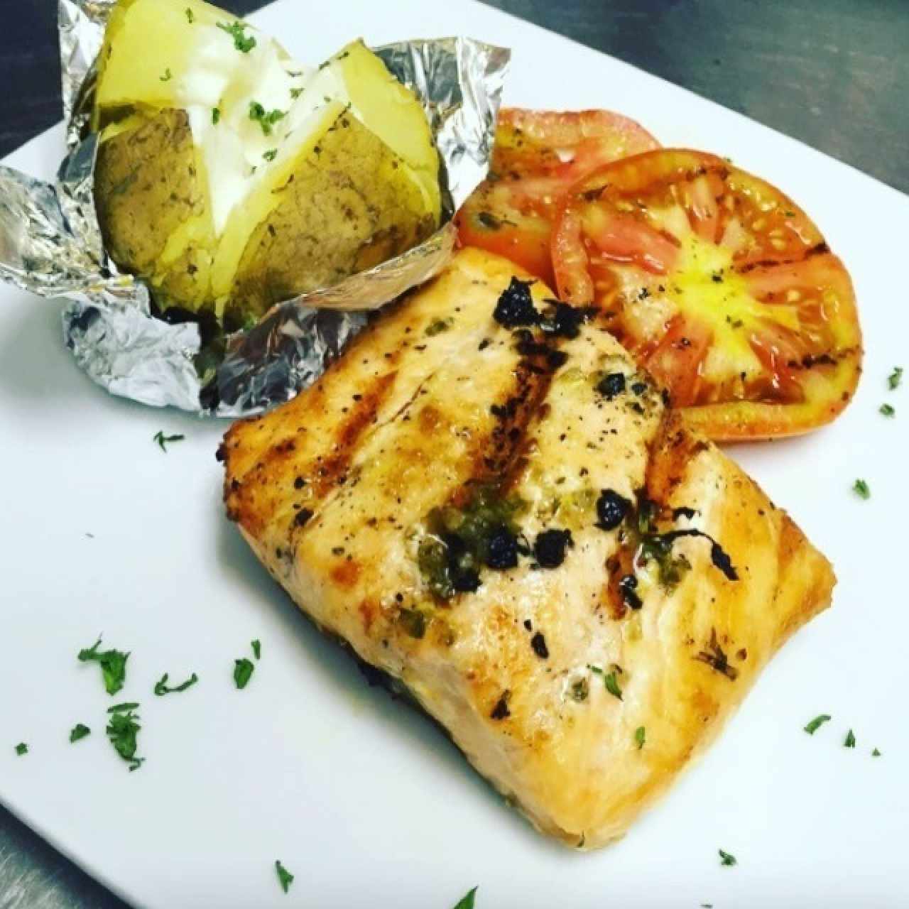 Mariscos - Salmon al Grill