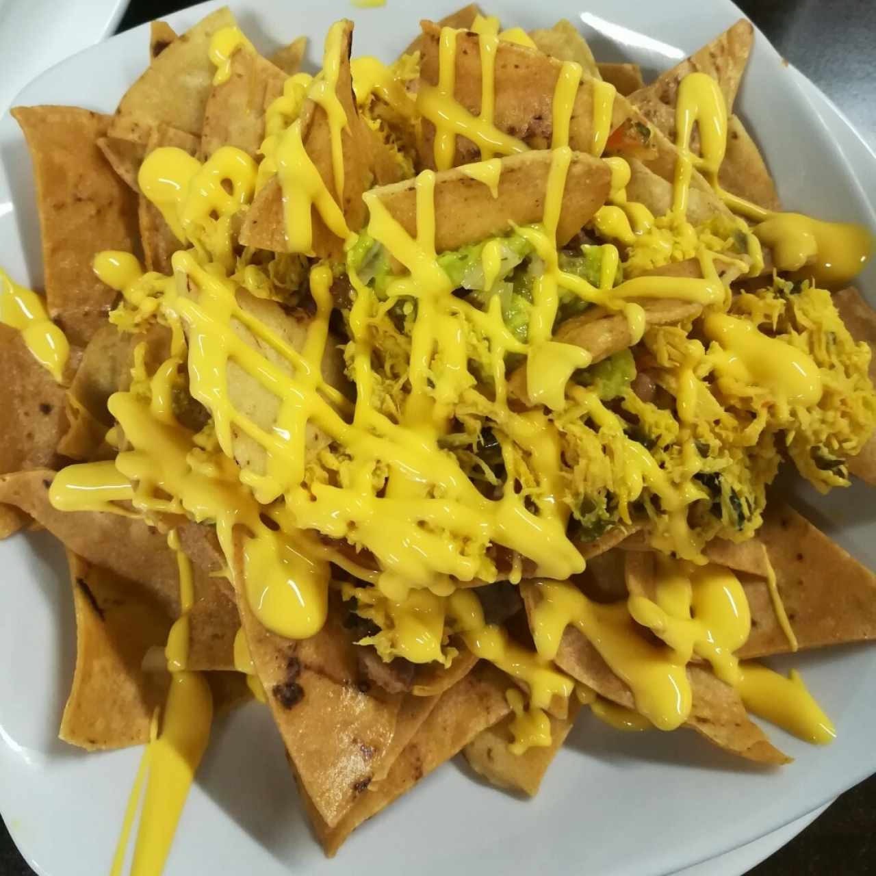 Nachos de pollo