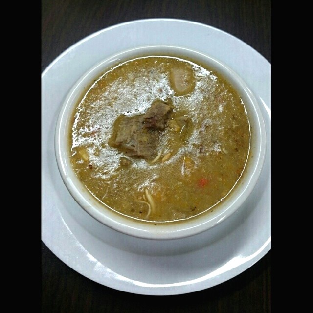 Sopa de carne 