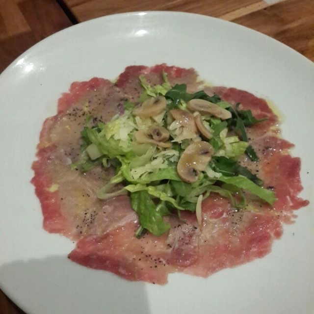 Carpaccio di manzo 