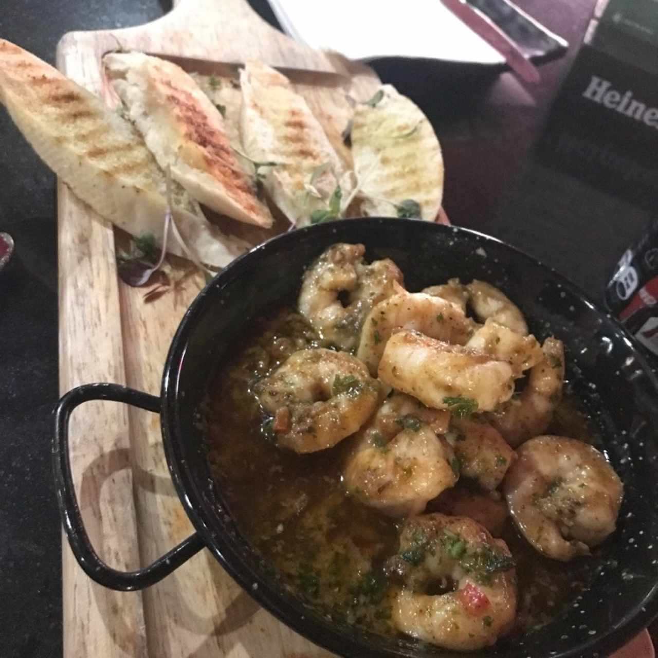 Gambas al ajillo