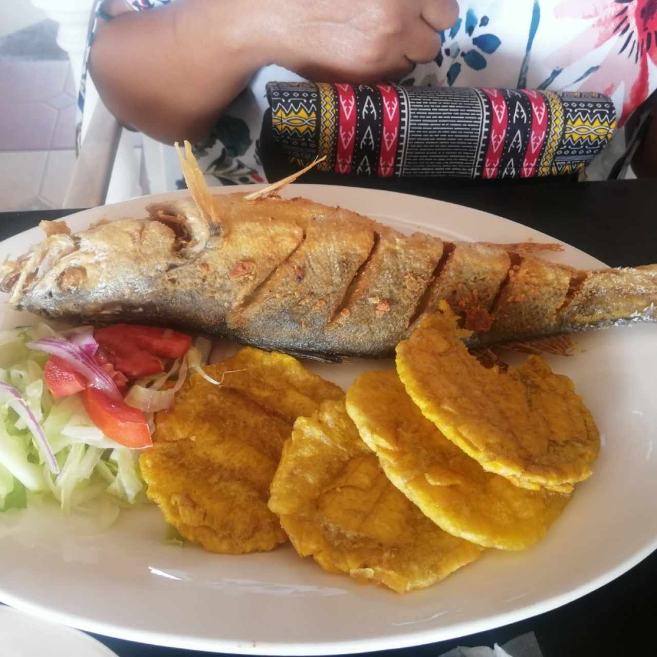 Pescado frito