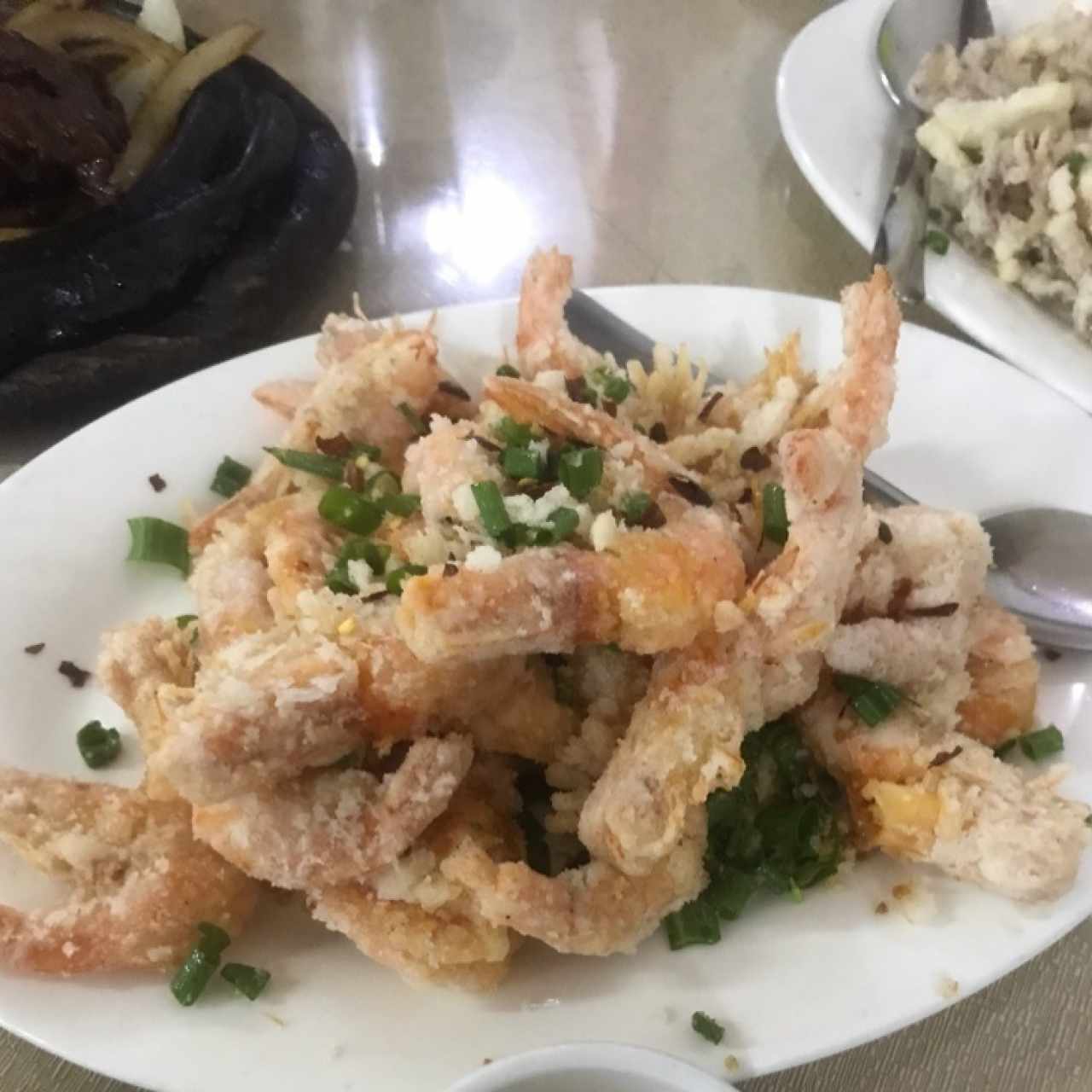 camarones salteados👌👌👌