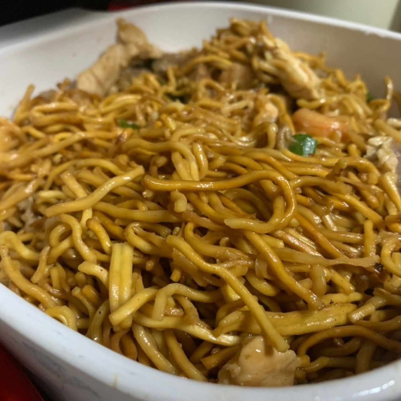 Chow Mien Combinación Estilo Chino