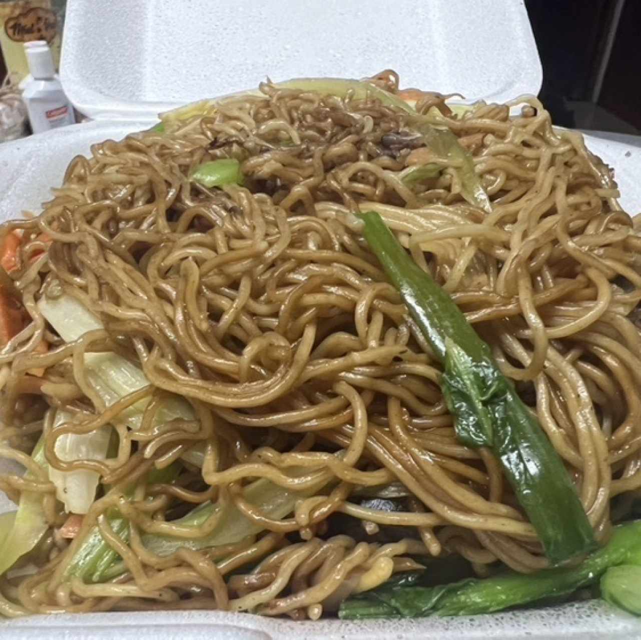 Chow Mien Combinación Estilo Chino