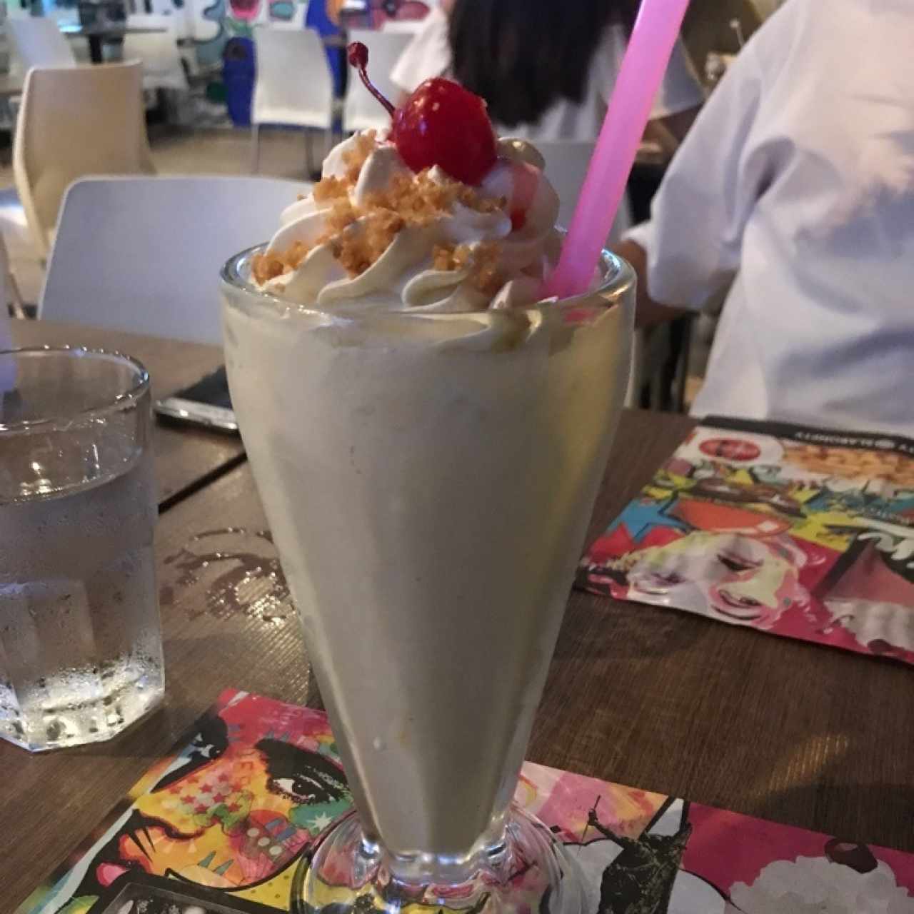 batido de vainilla