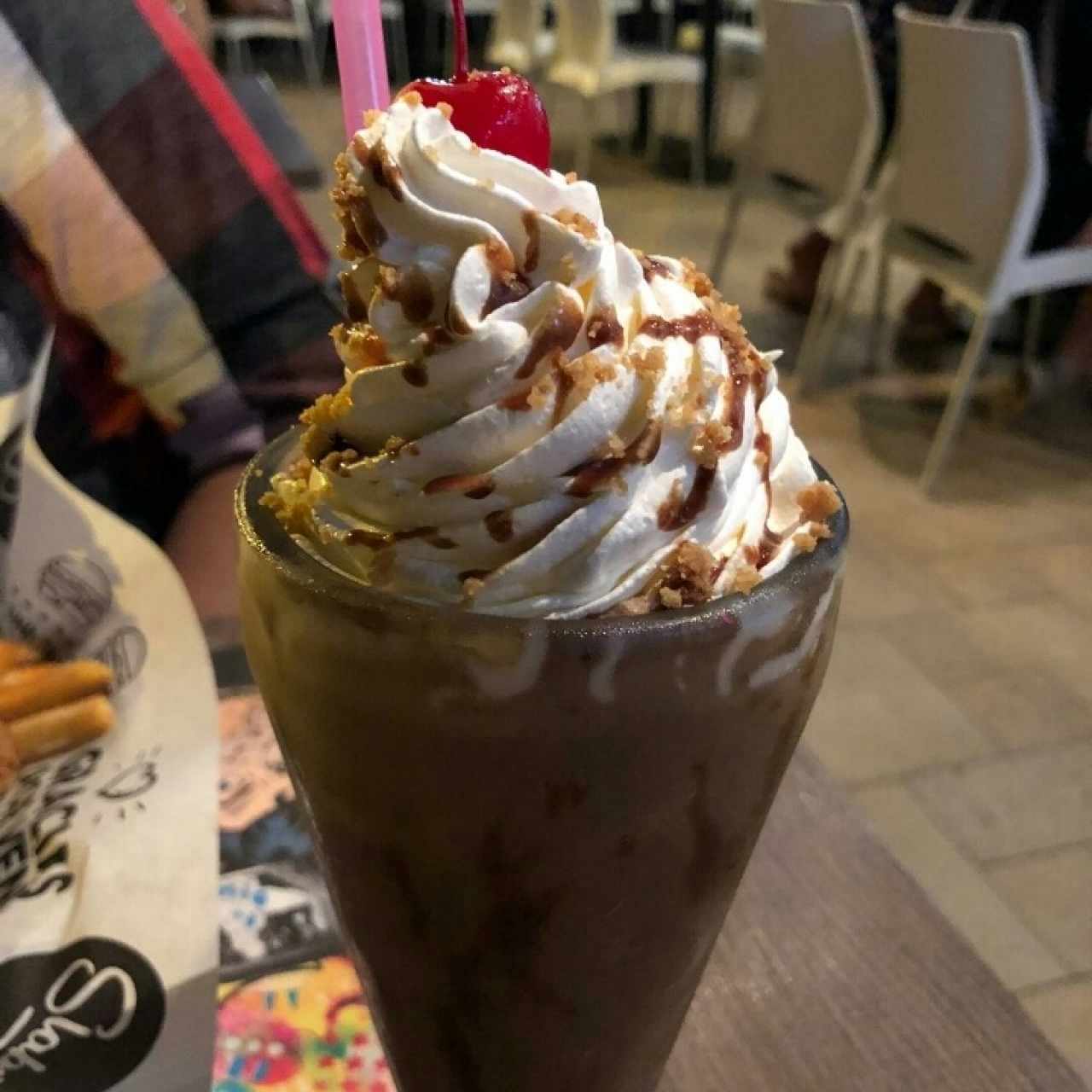 Milkshake de chocolate