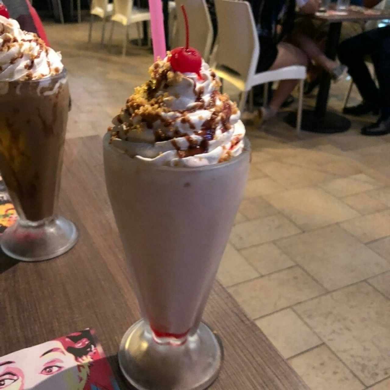 Milkshake de fresa