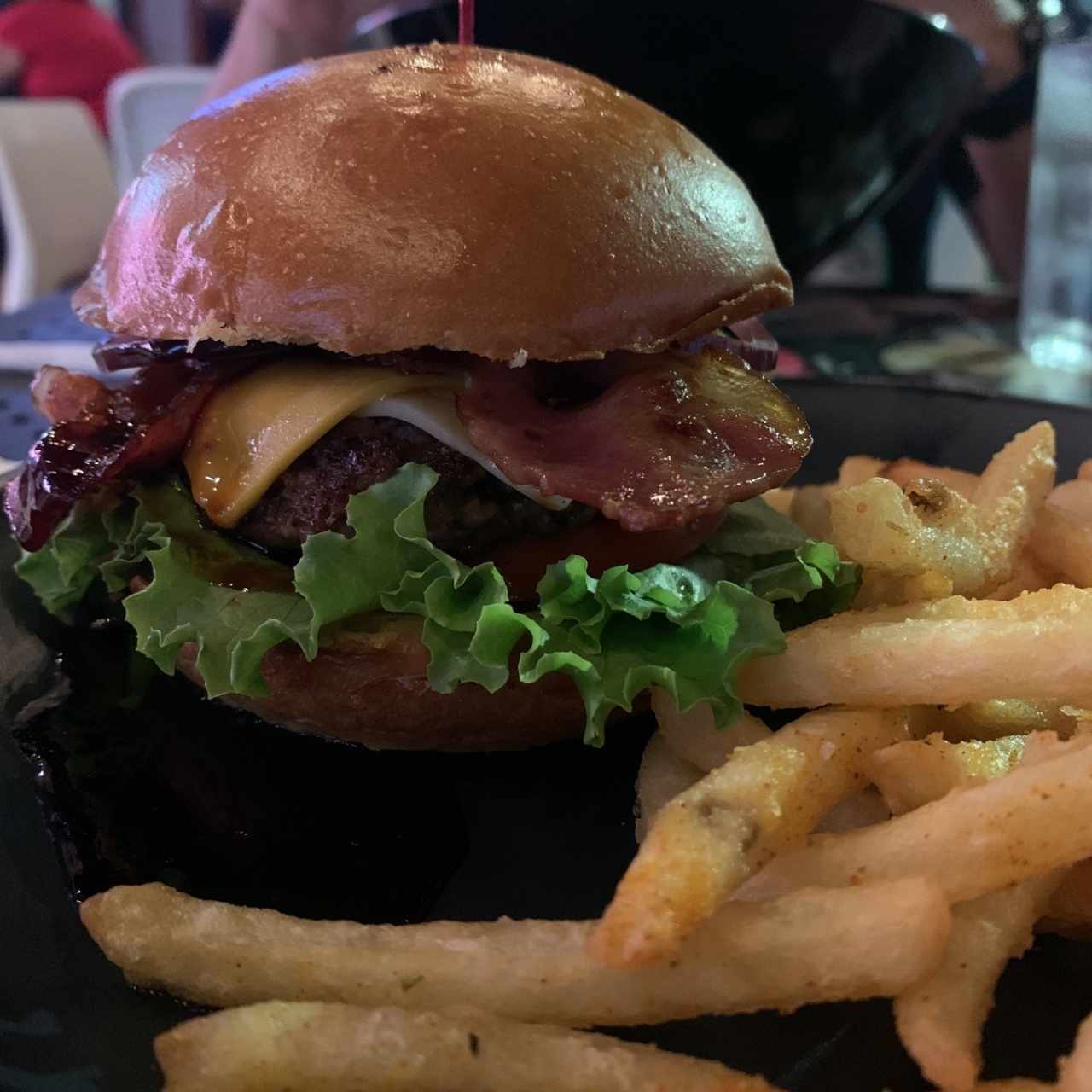 Burgers Clásicas - American Cheese Bacon