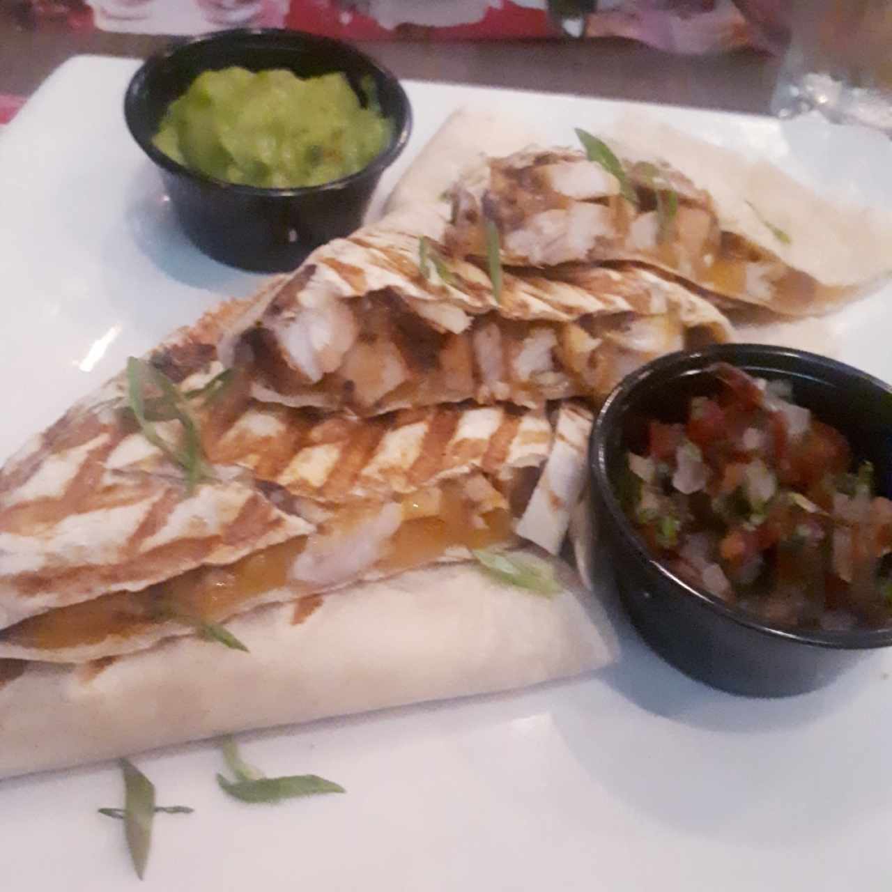 quesadilla de pollo