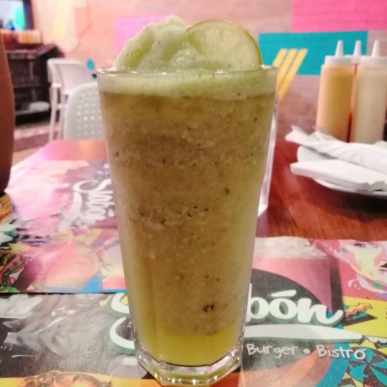 Limonada con hierva buena 