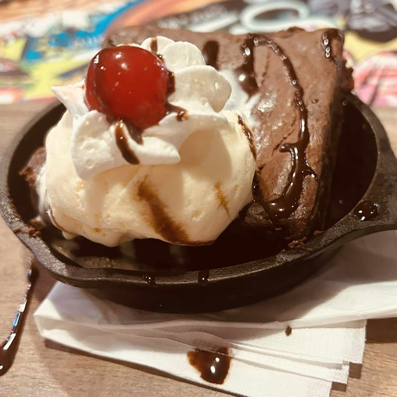 Desserts - Hot Fudge Brownie