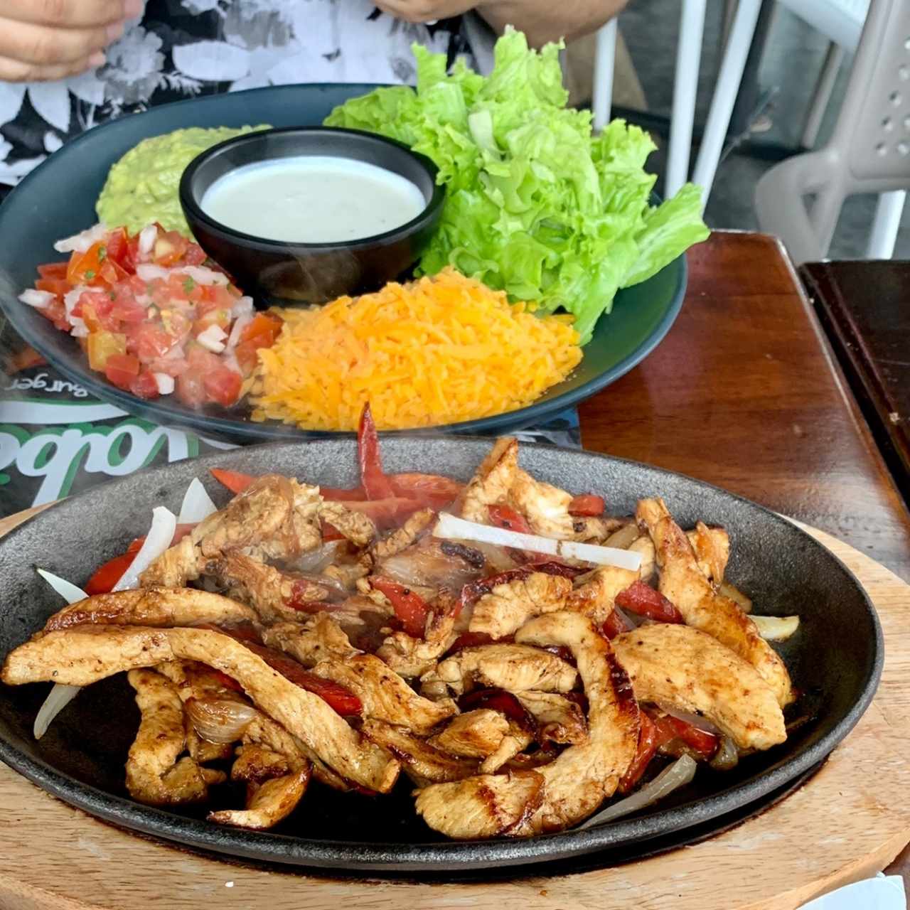 Nuevos Platos - Fajitas de Pollo