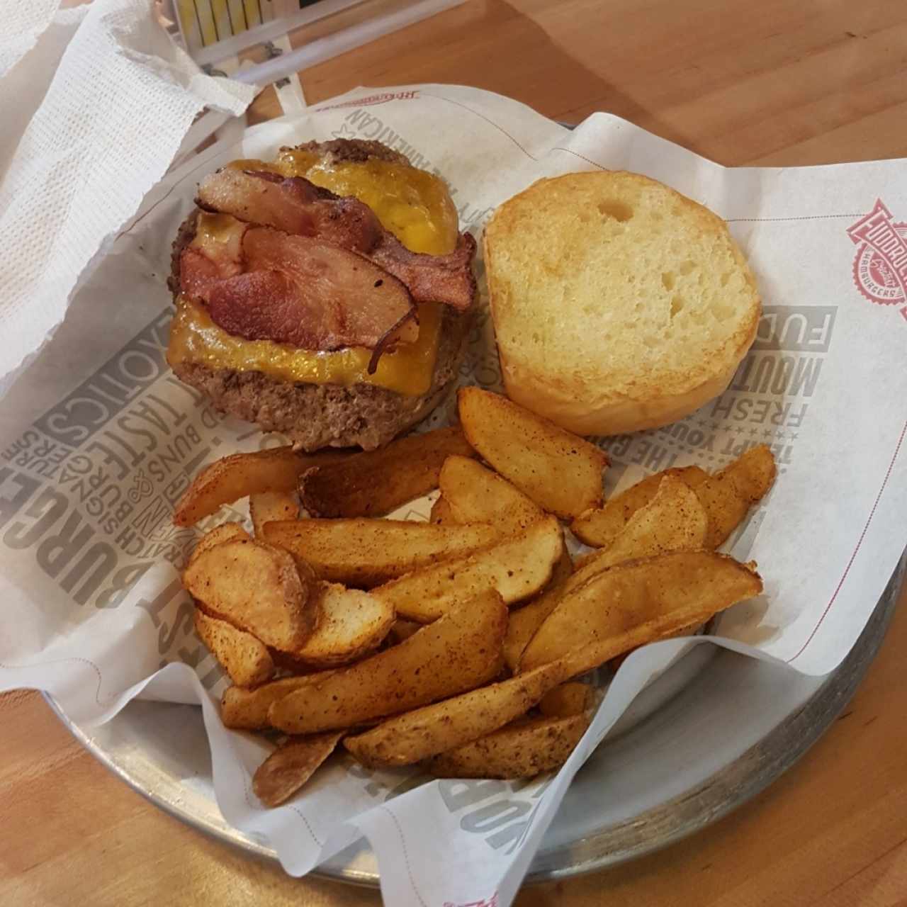 bacon cheese burger