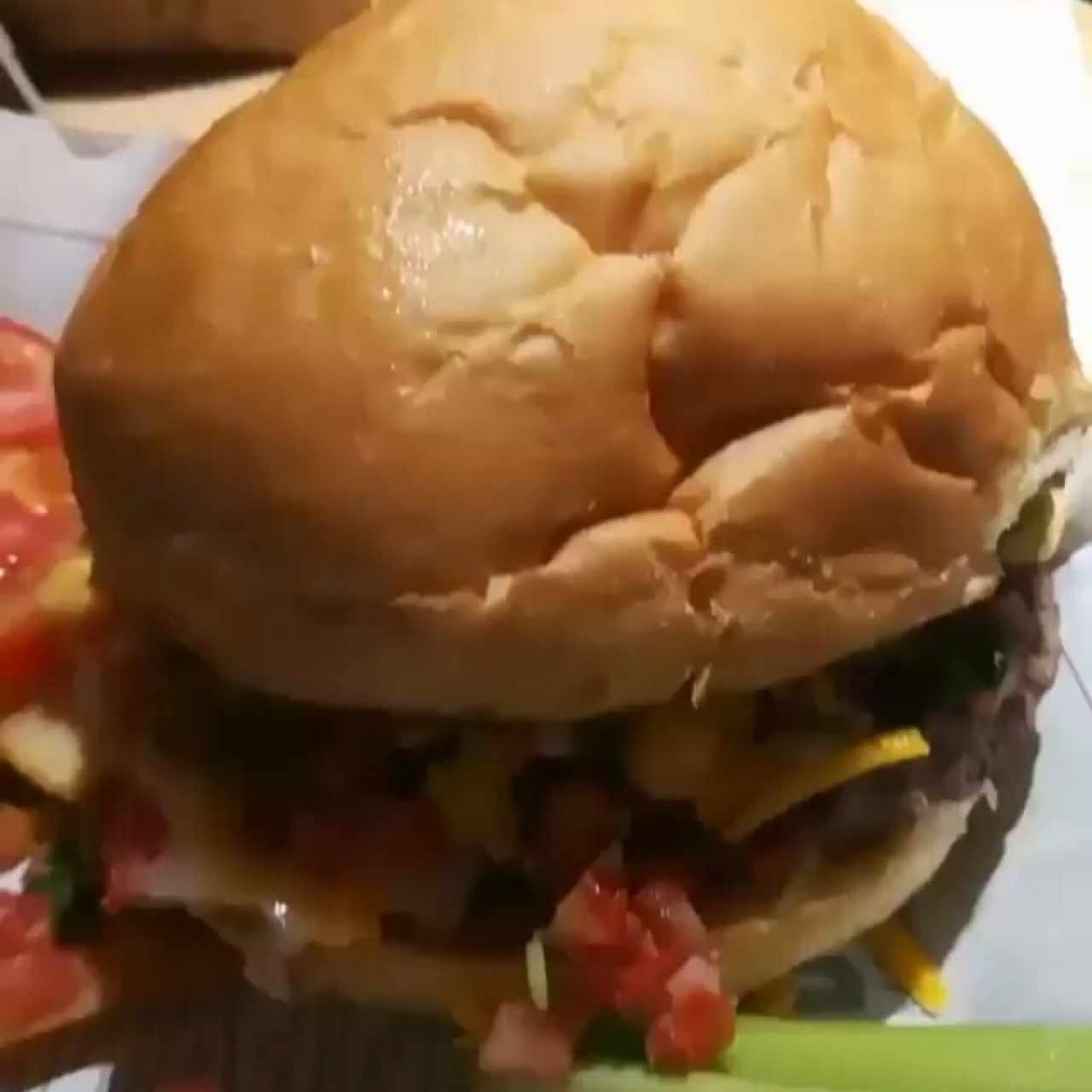 Hamburguesa de 1/4 de libra de carne