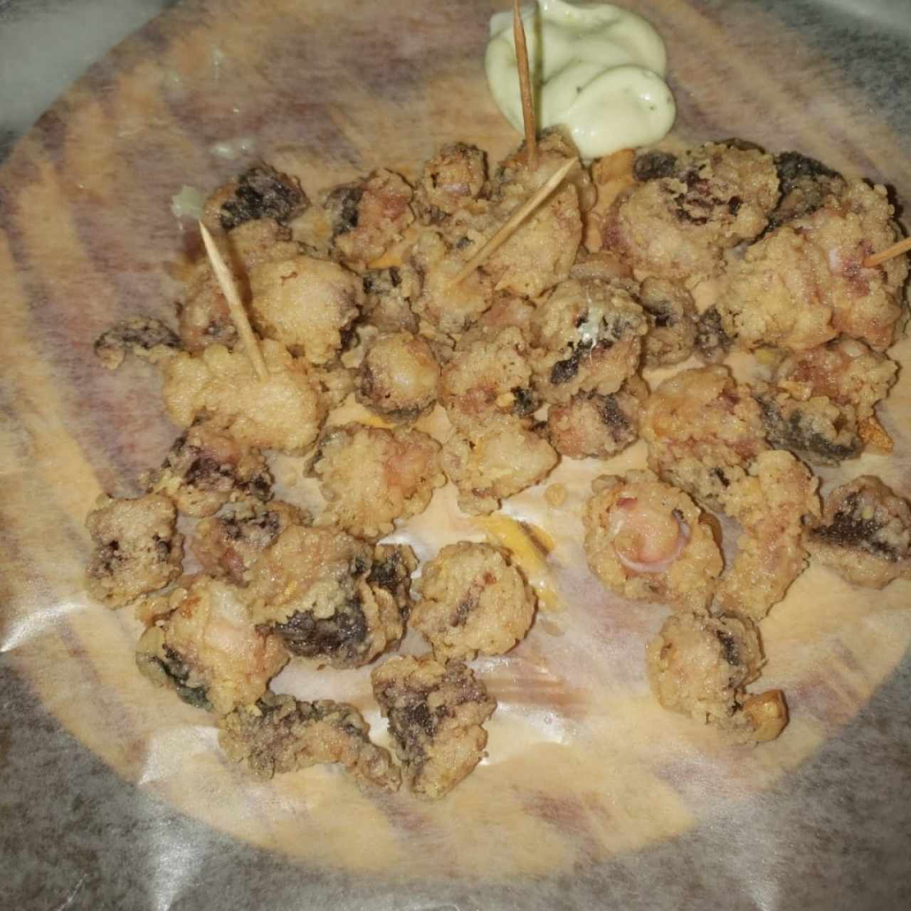 Pulpo Apanado